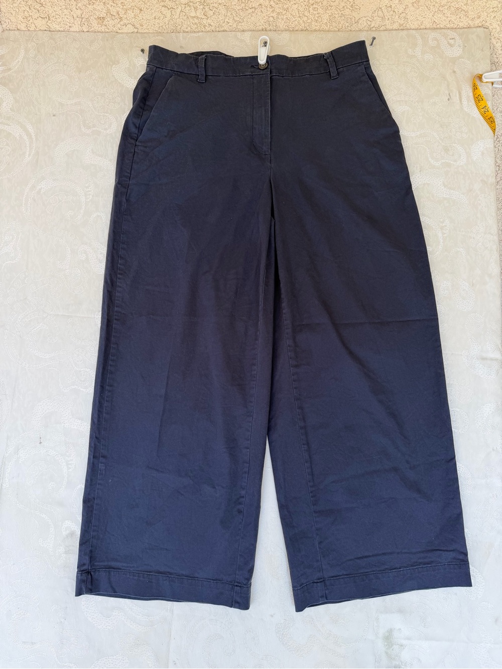 Old Navy Dark Navy Extra High Rise Wide-Leg Pants